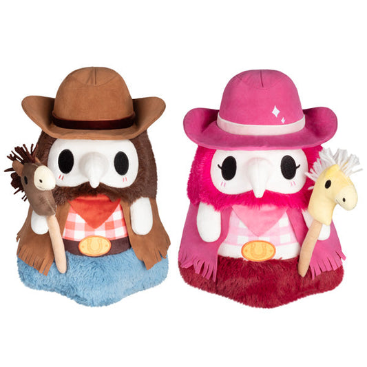 Duo Mini Squishable – Docteur et Infirmière de la Peste – Cow-Boy