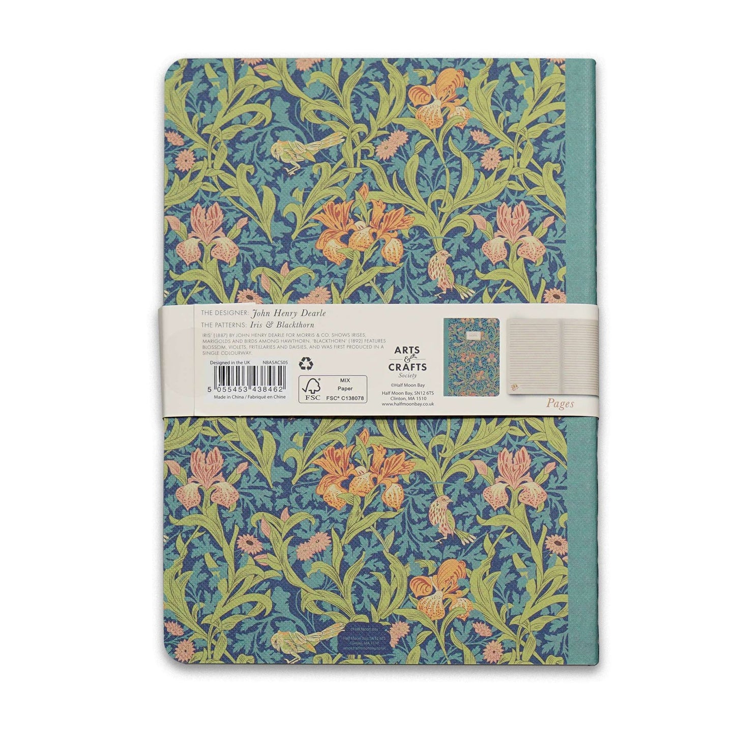 2 Notizbücher A5 – Blackthorn / Iris