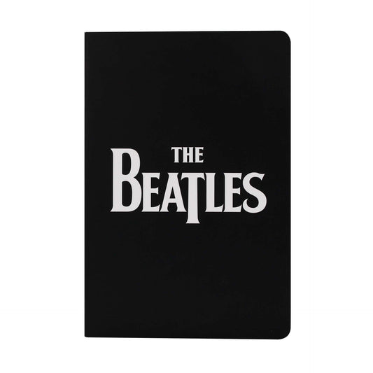 A5 The Beatles Notebook - black logo