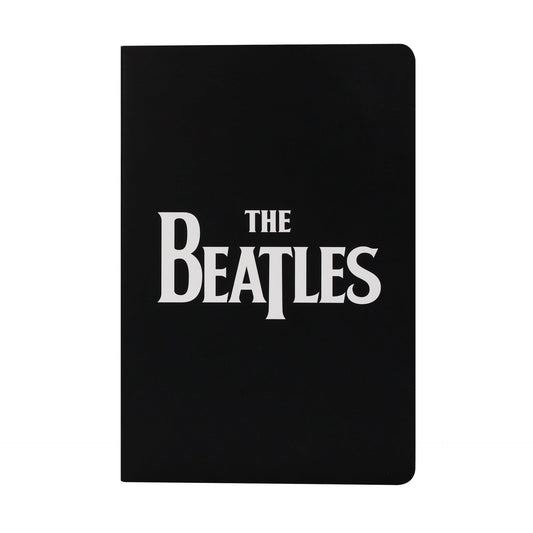 A5 The Beatles Notebook - black logo