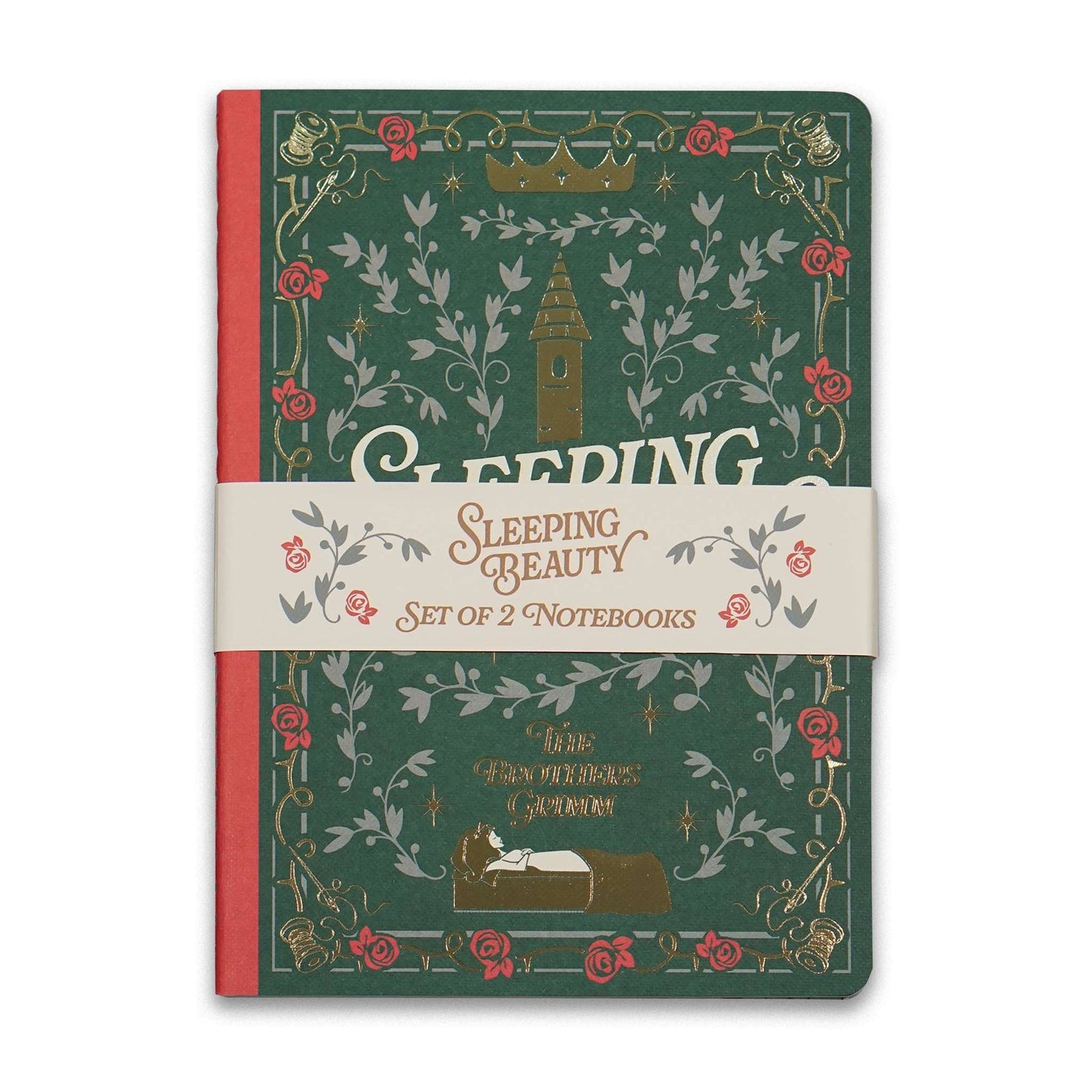Set of 2 A5 Sleeping Beauty notebooks