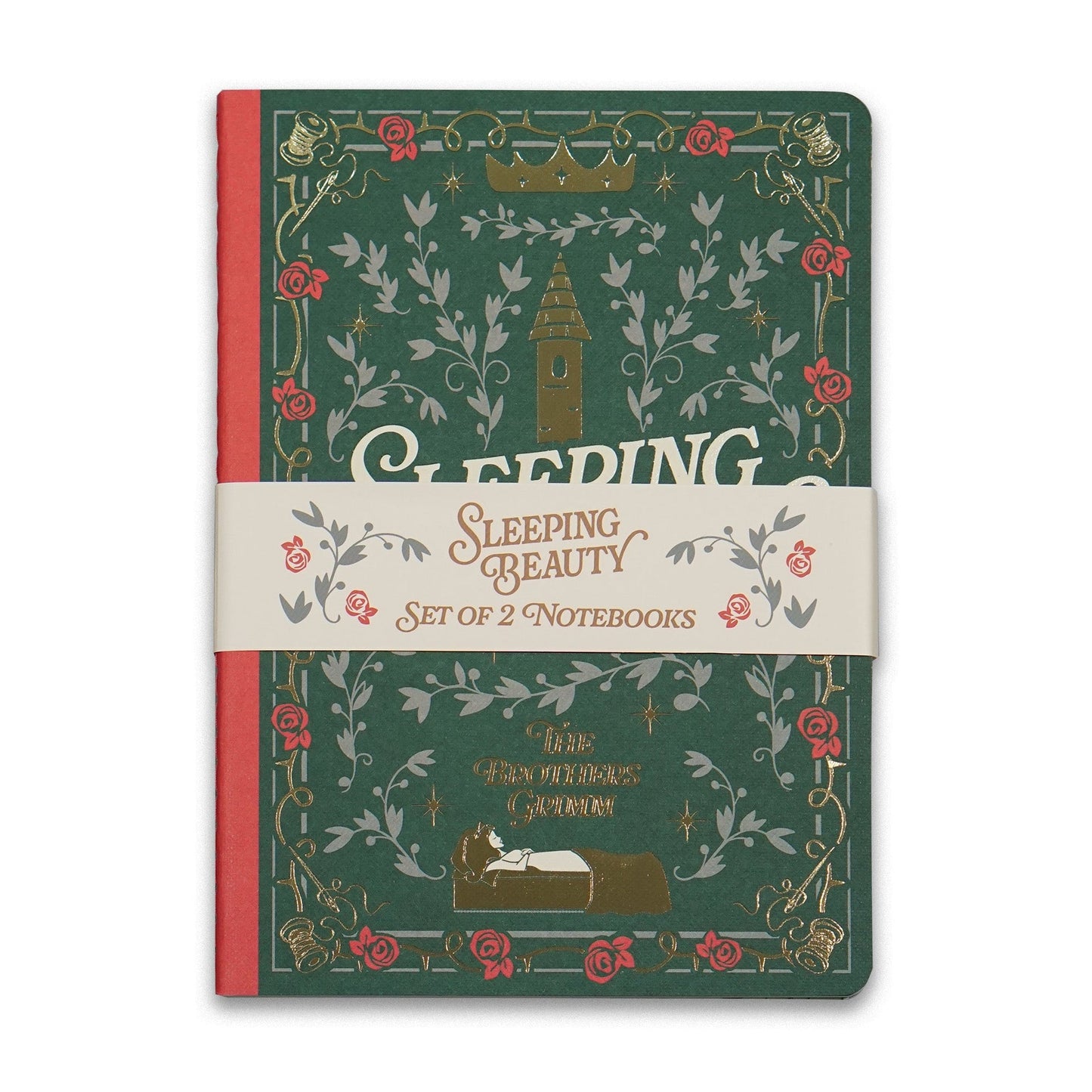 Set of 2 A5 Sleeping Beauty notebooks