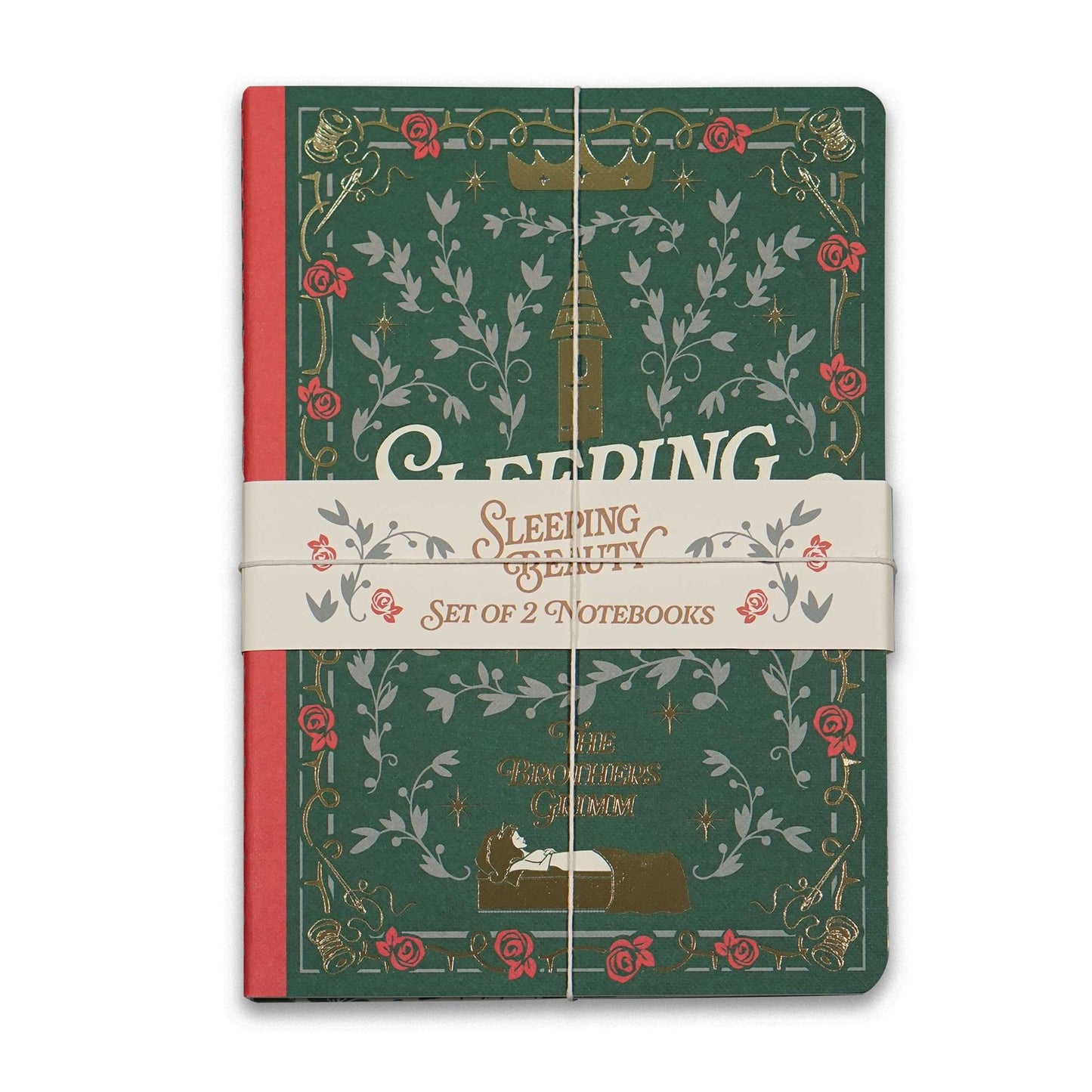 Set of 2 A5 Sleeping Beauty notebooks
