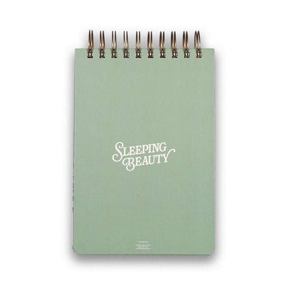 A5 Sleeping Beauty Notebook - large spiral
