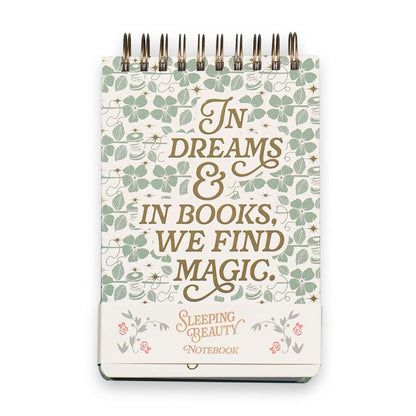 A5 Sleeping Beauty Notebook - large spiral