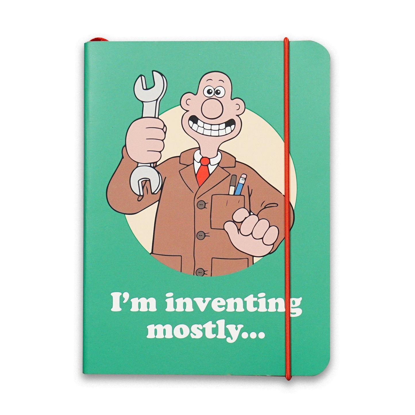 A6 Softcover Notizbuch Wallace & Gromit - Wallace Erfindet