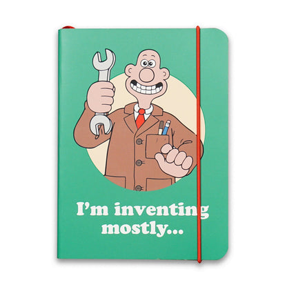 A6 Softcover Notizbuch Wallace & Gromit - Wallace Erfindet