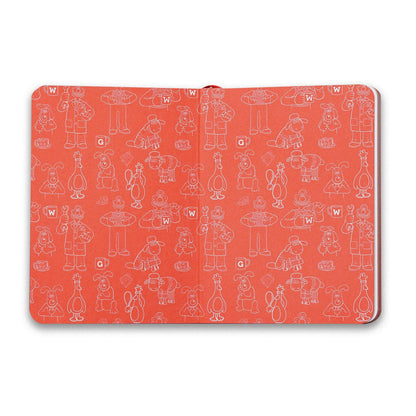 A6 Softcover Notizbuch Wallace & Gromit - Wallace Erfindet
