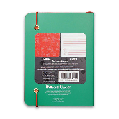 A6 Softcover Notizbuch Wallace & Gromit - Wallace Erfindet
