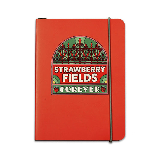 Flexible A6 Notebook The Beatles - Strawberry Fields