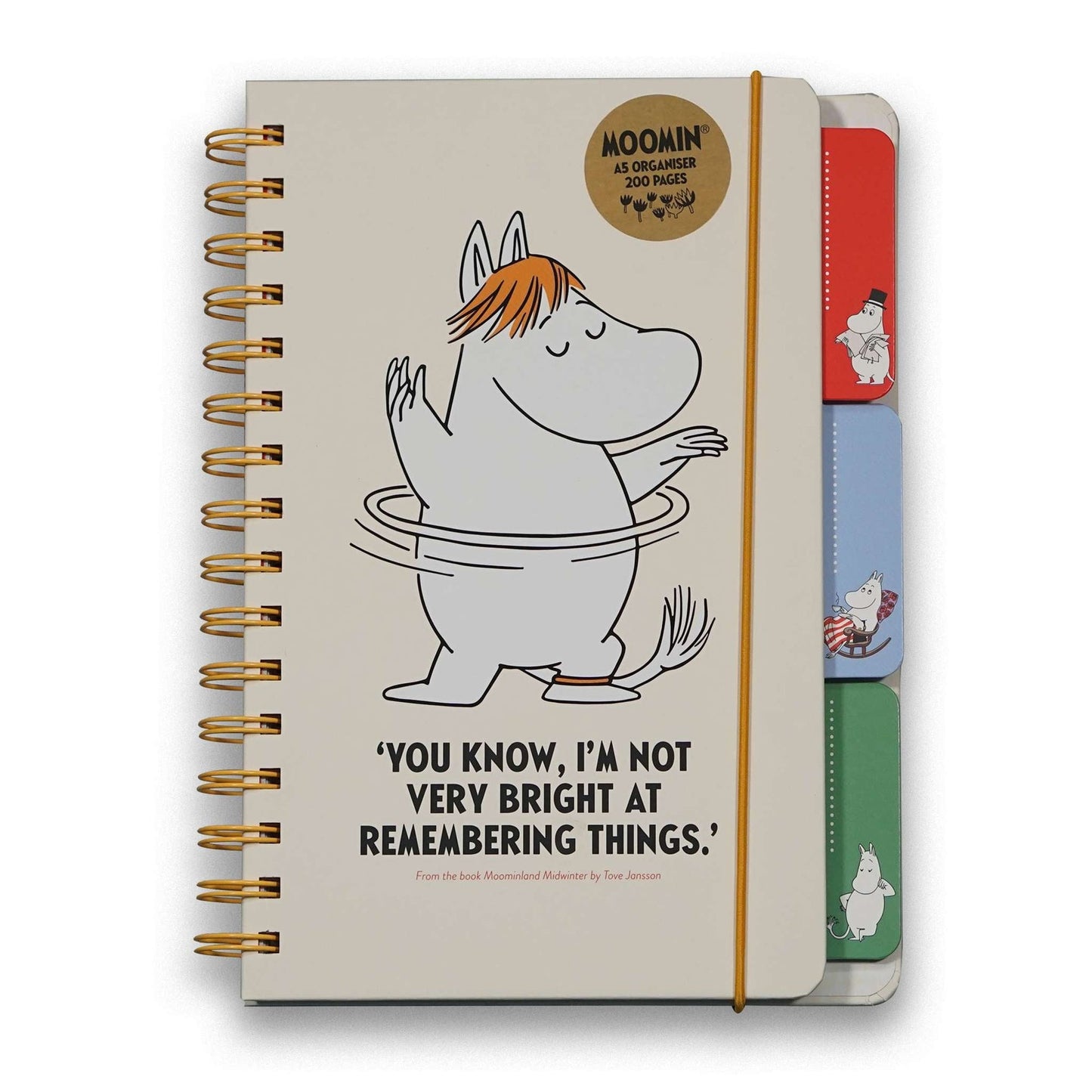 Moomin Notizbuch - Spiralgebunden A5 In a Spin