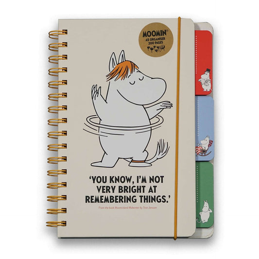 Moomin Notebook - A5 Spiral In a Spin