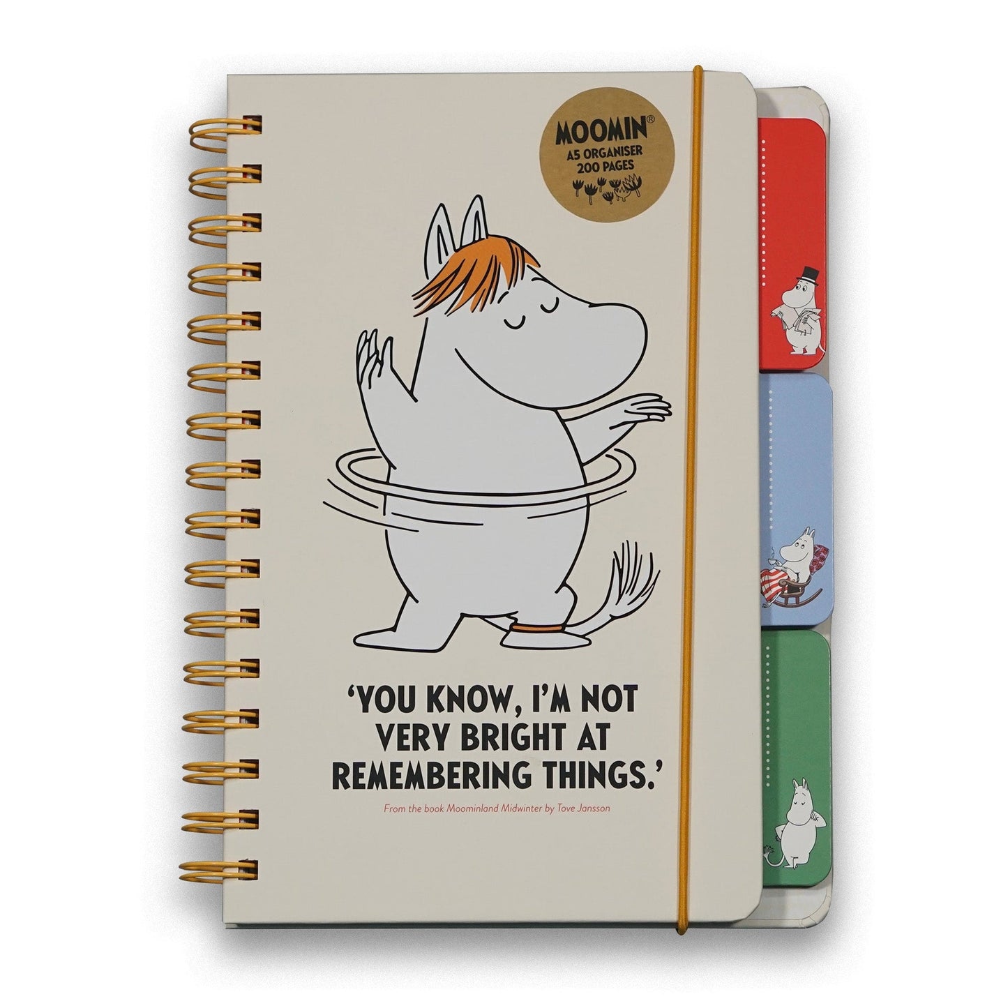 Moomin Notizbuch - Spiralgebunden A5 In a Spin