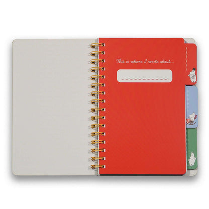 Moomin Notizbuch - Spiralgebunden A5 In a Spin