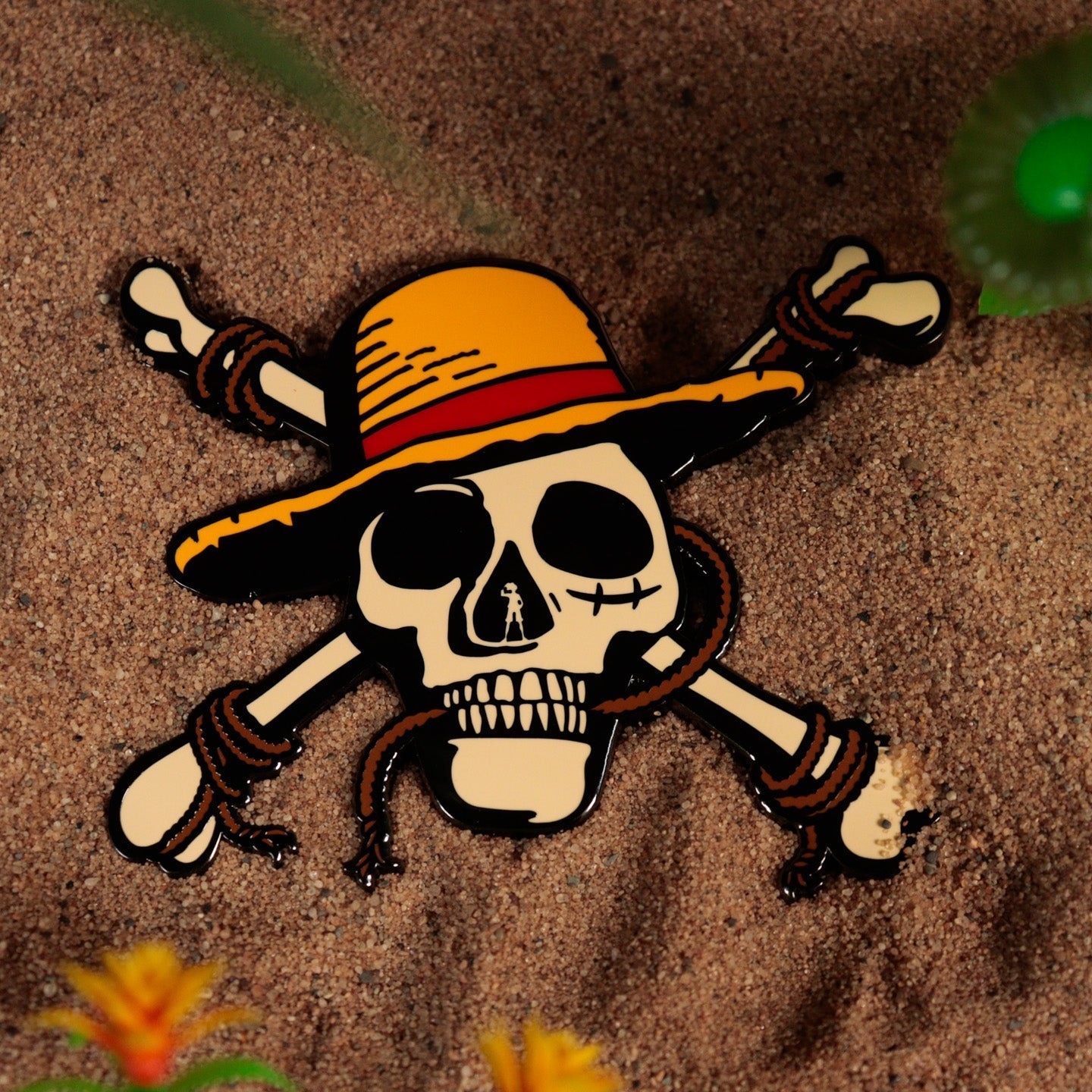 Médaillon collector One Piece - Jolly Roger
