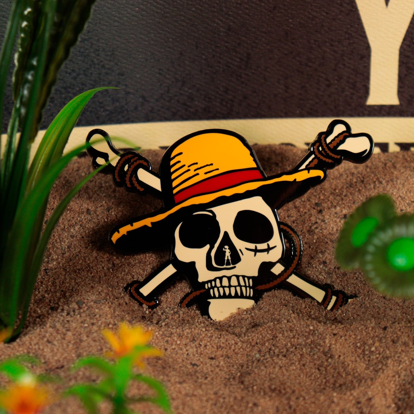 Médaillon collector One Piece - Jolly Roger