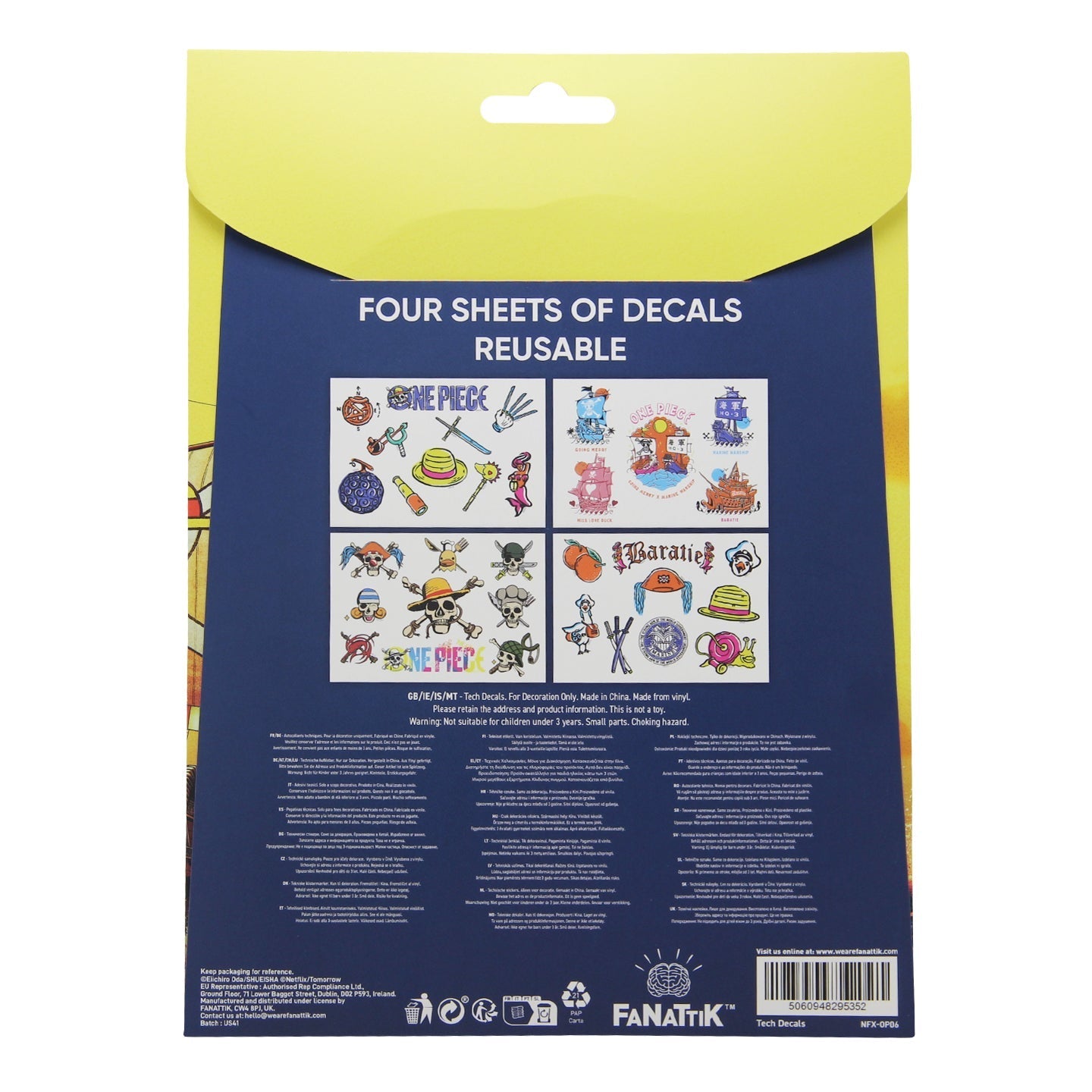 Stickers tech One Piece