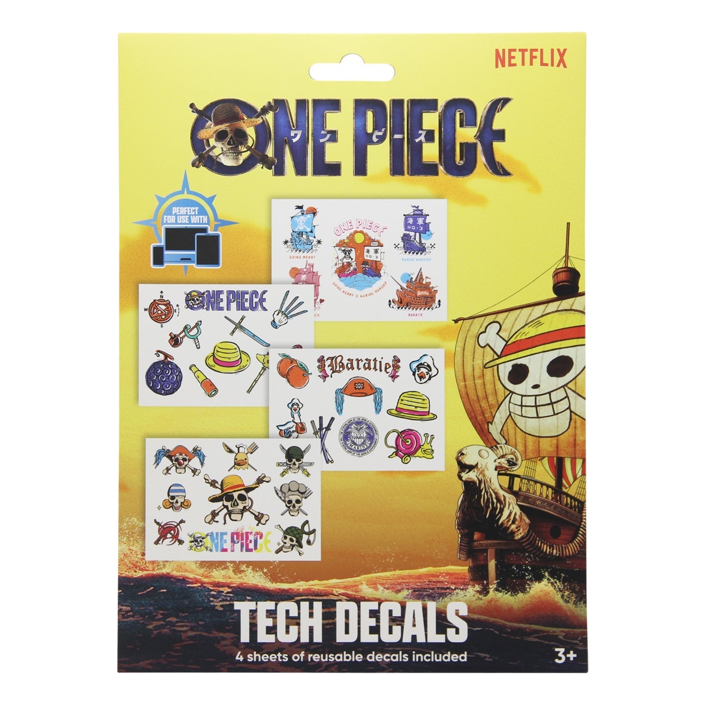 Stickers tech One Piece