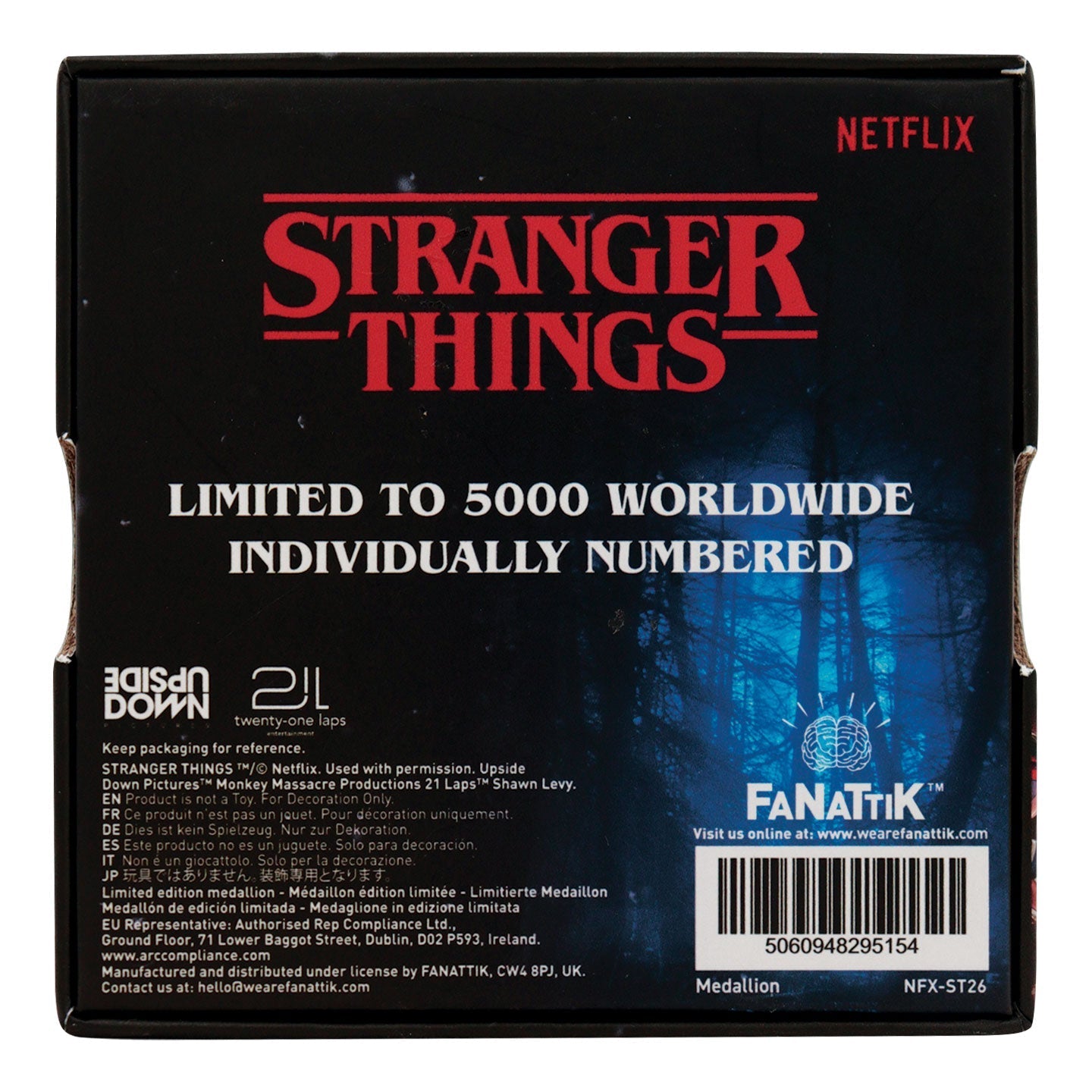 Médaillon collector Stranger Things - Hellfire Club