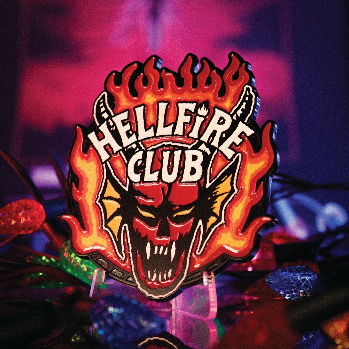 Médaillon collector Stranger Things - Hellfire Club