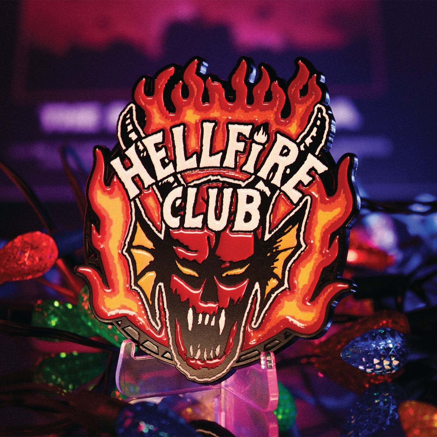 Médaillon collector Stranger Things - Hellfire Club