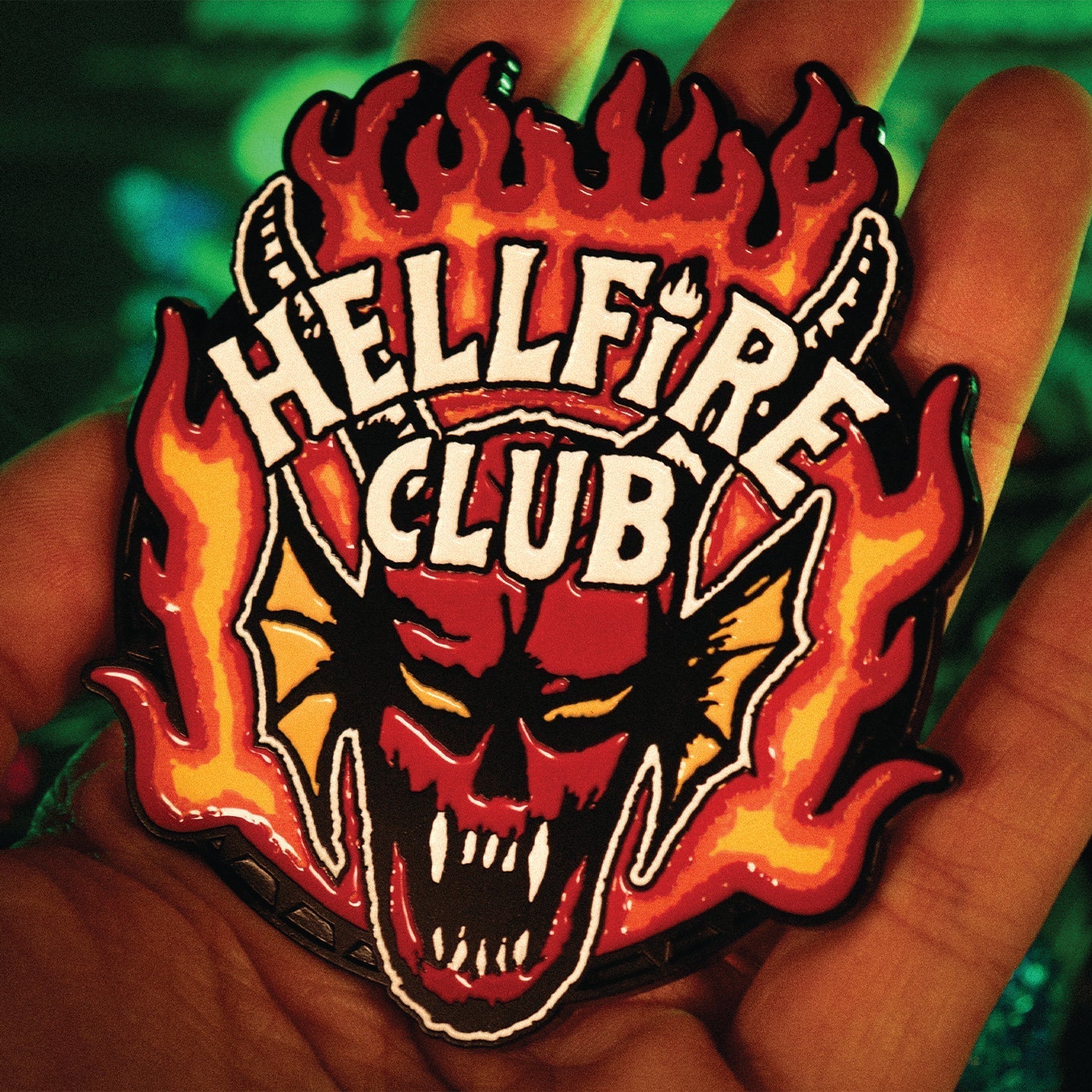 Médaillon collector Stranger Things - Hellfire Club