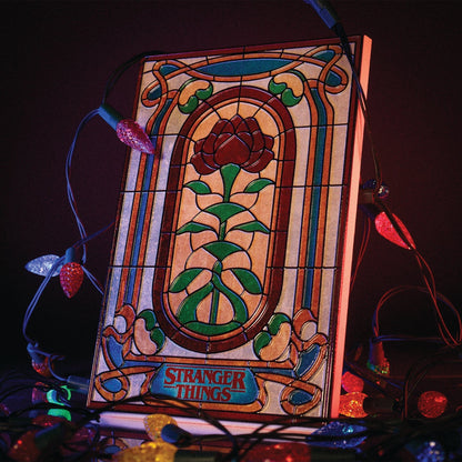 Plaque résine Stranger Things - Creel House Stained Glass Window