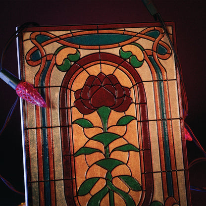 Plaque résine Stranger Things - Creel House Stained Glass Window