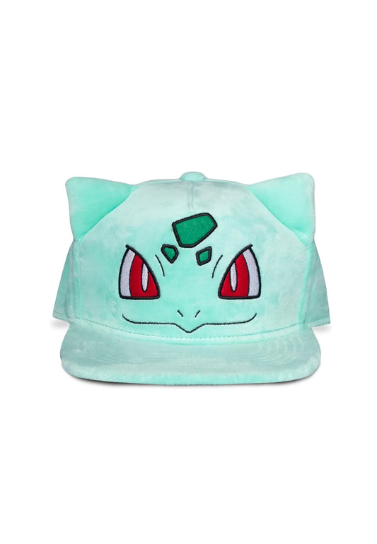 Bulbasaur Plüsch-Snapback-Kappe