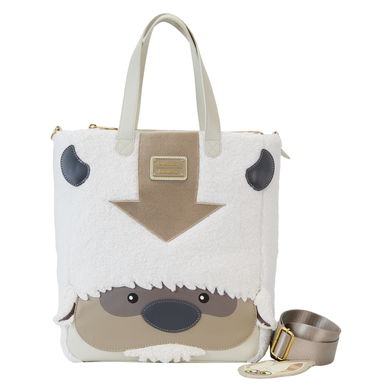 Tote Bag with Charm Avatar: The Last Airbender - Appa &amp; Momo