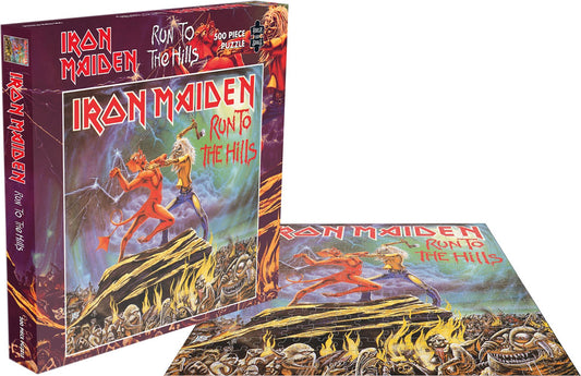 Puzzle Iron Maiden Run to the Hills - 500p