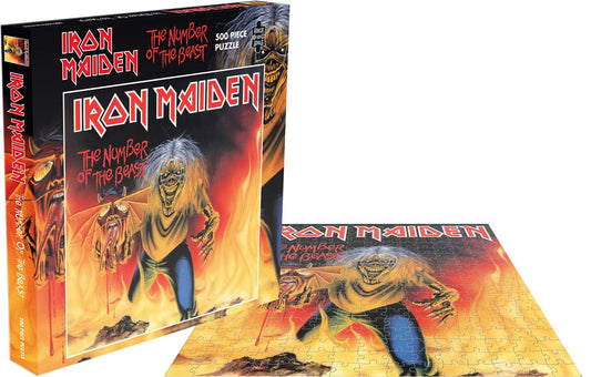 Einzigartiges Puzzle „Die Nummer des Biests: Iron Maiden“ – 500 Teile