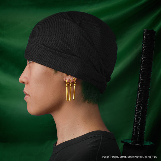 Set Halstuch und Ohrringe Zoro