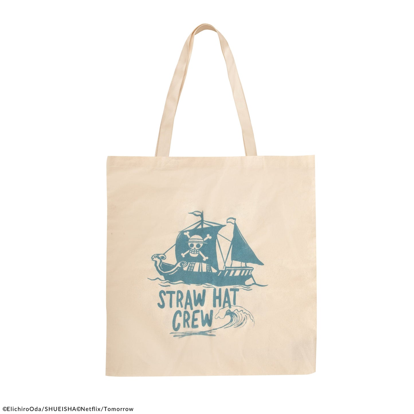 Tote Bag en Coton Équipage du Chapeau de Paille