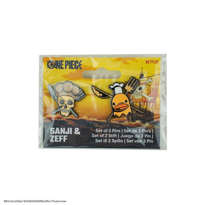 Set de 2 Pin's Sanji & Zeff