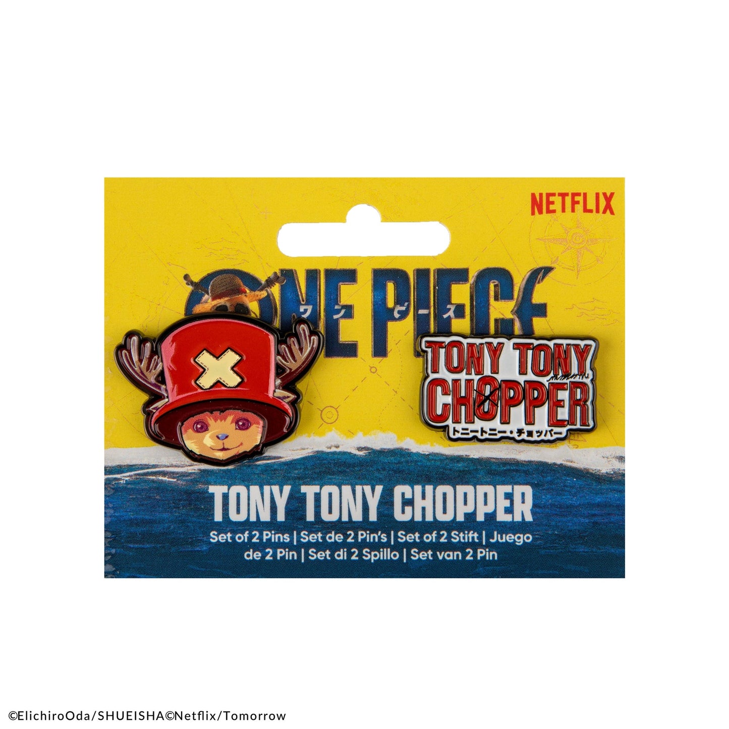 Set de 2 Pin's Tony Tony Chopper