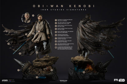 Obi-Wan Statue (Signatures) - Star Wars - Legacy Replica 1/4