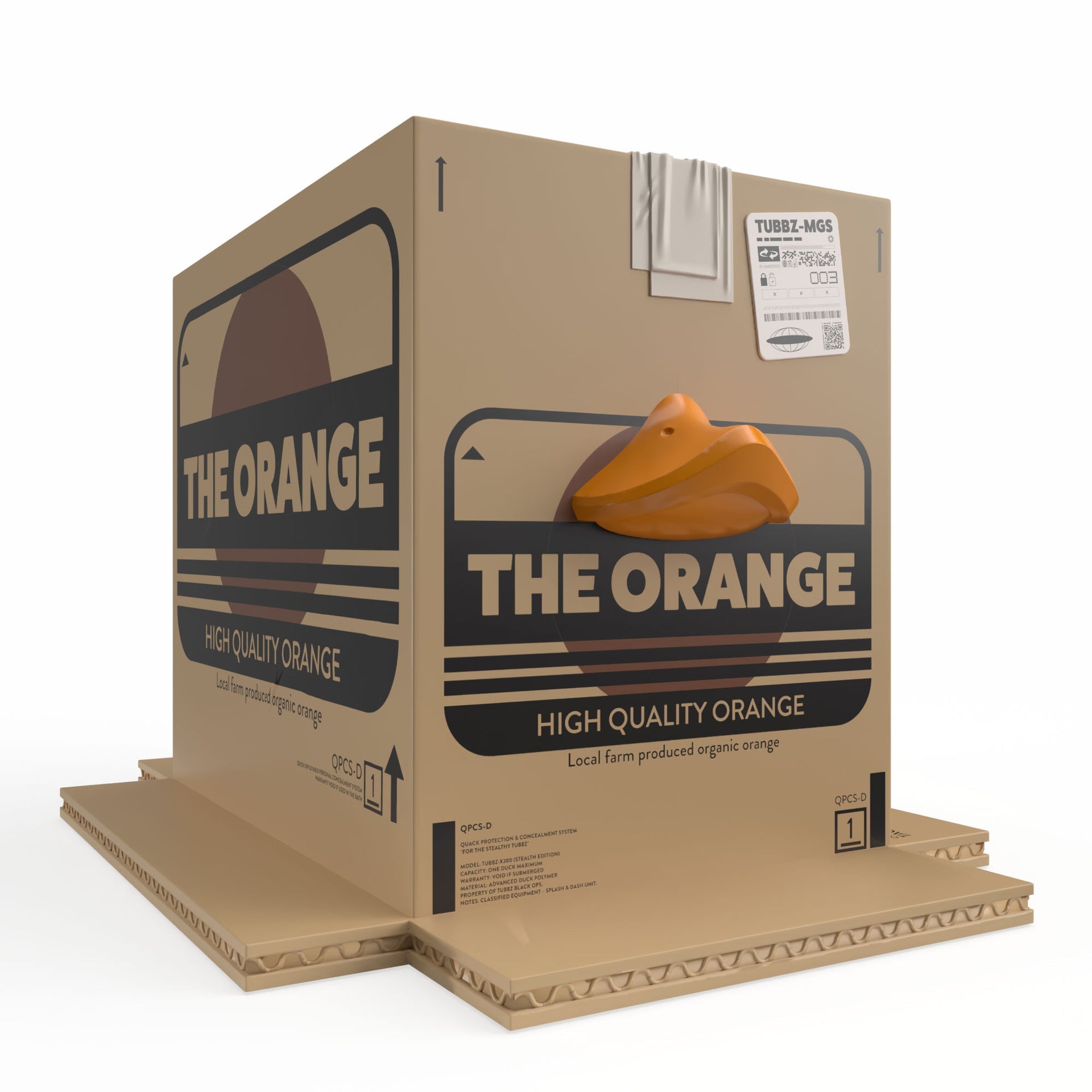 Canard Metal Gear Solid: la Boîte Orange TUBBZ (First Edition) - vue 16