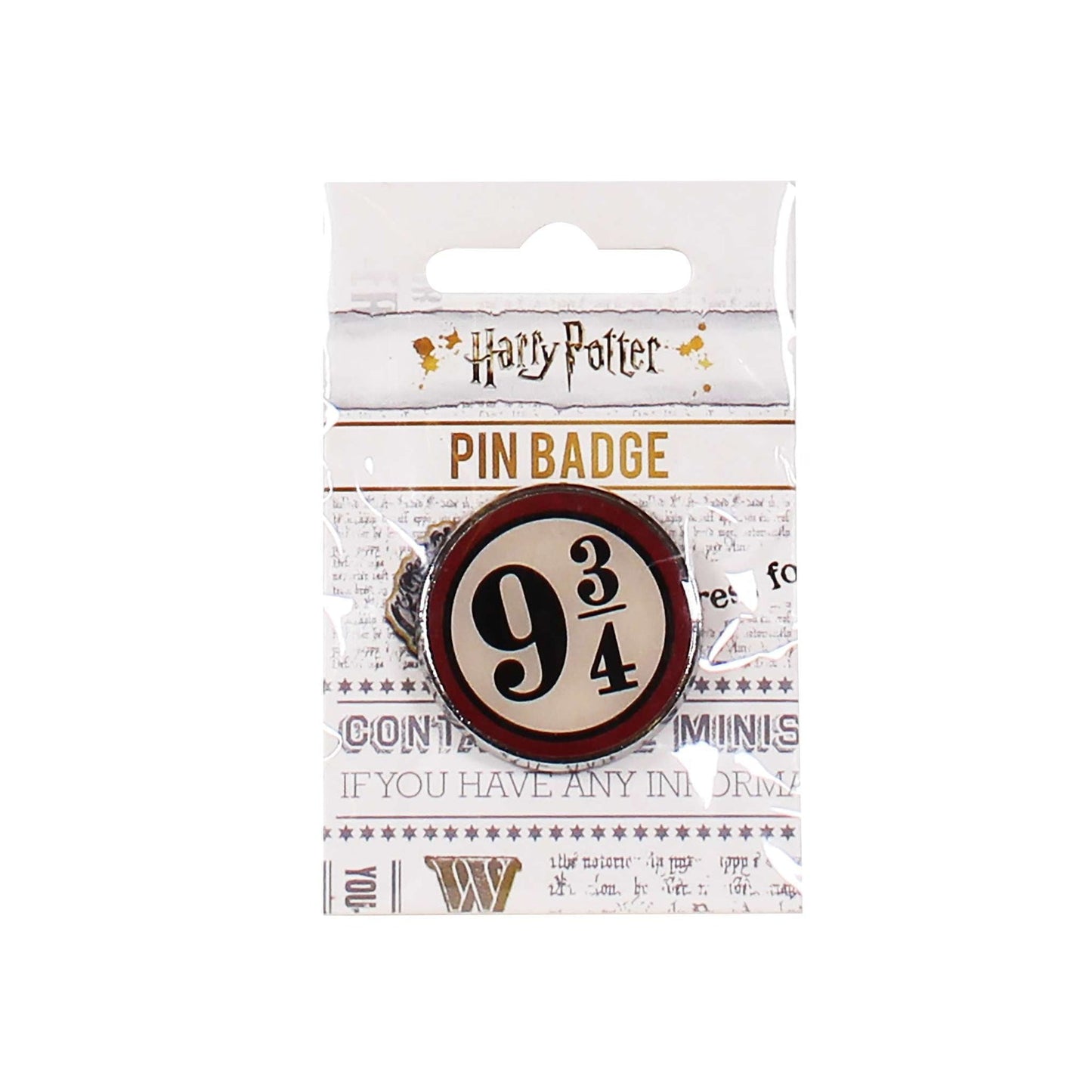 Harry Potter Enamel Pin - Platform 9¾