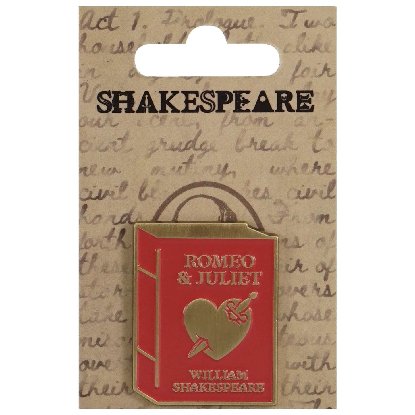 Pin’s Shakespeare - Roméo et Juliette