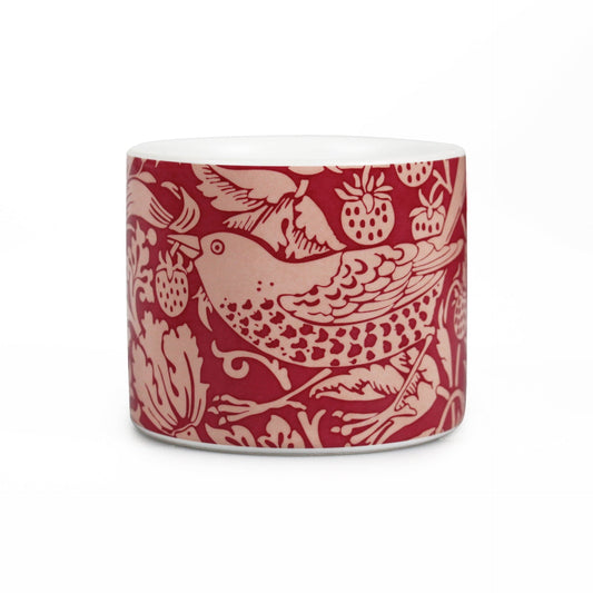 William Morris Ceramic Cachepot - ACS Raspberry 10 cm