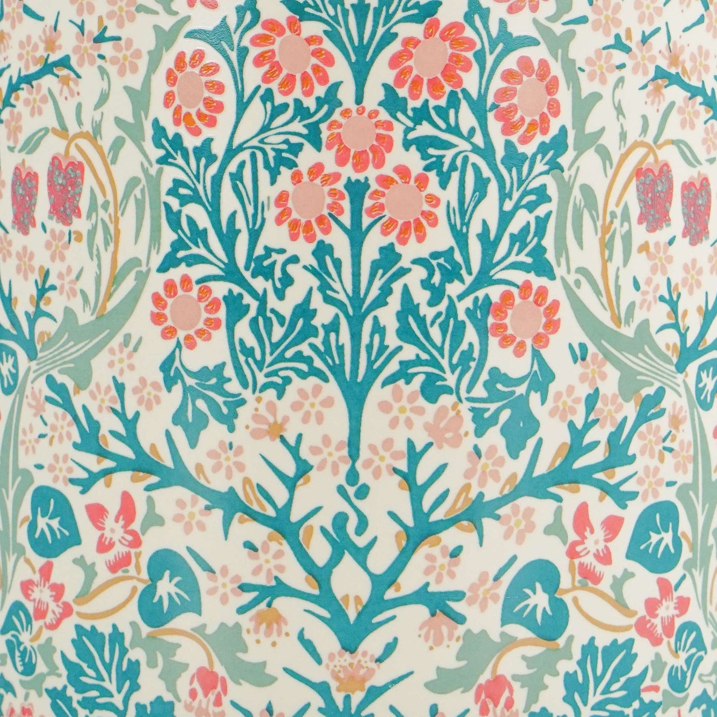 ACS John H. Dearle Blackthorn William Morris Ceramic Cachepot - 10 cm