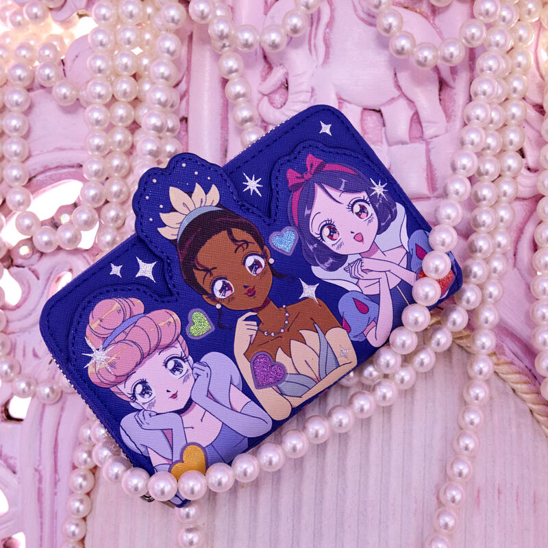 Portefeuille Princesses Disney - Style Manga