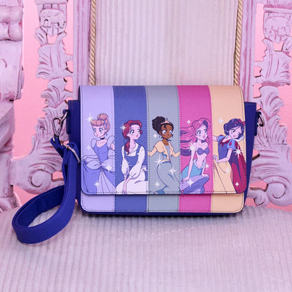 Sac à bandoulière Princesses Disney - Style Manga