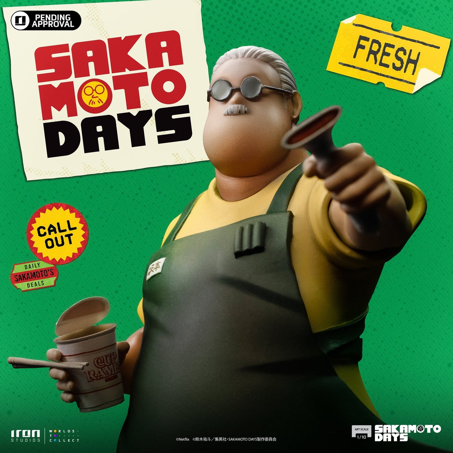 Statue Taro Sakamoto - Sakamoto Days - Art Scale 1/10