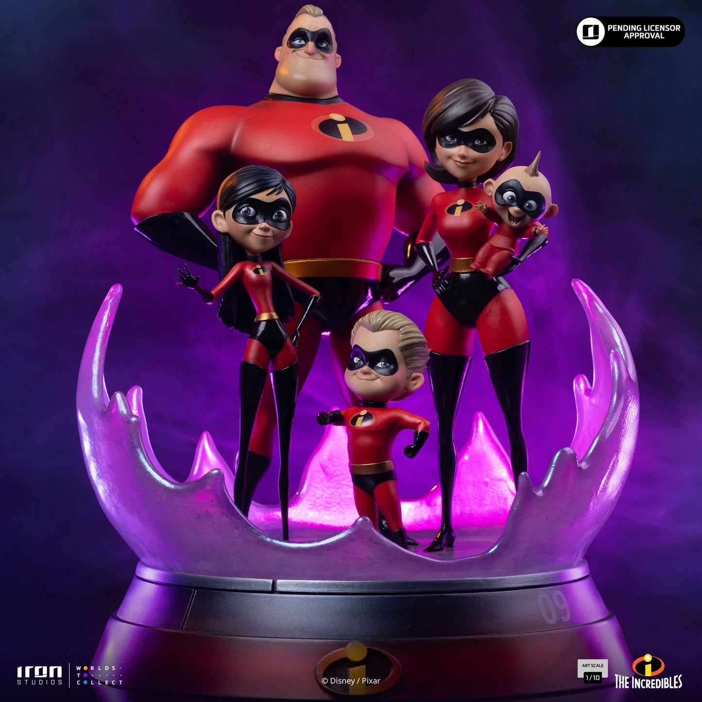 Statue The Incredibles Diorama - The Incredibles - Art Scale 1/10