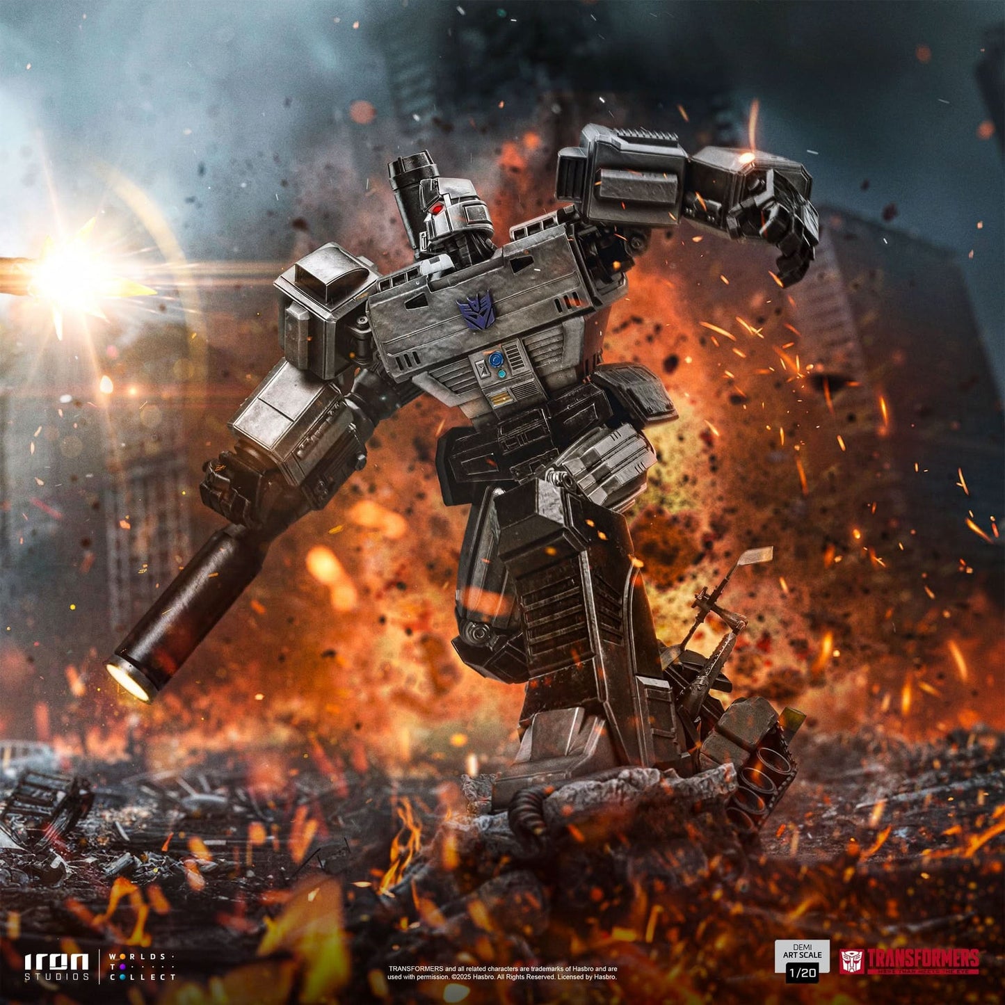 Megatron Statue - Transformers - 1/20 Scale