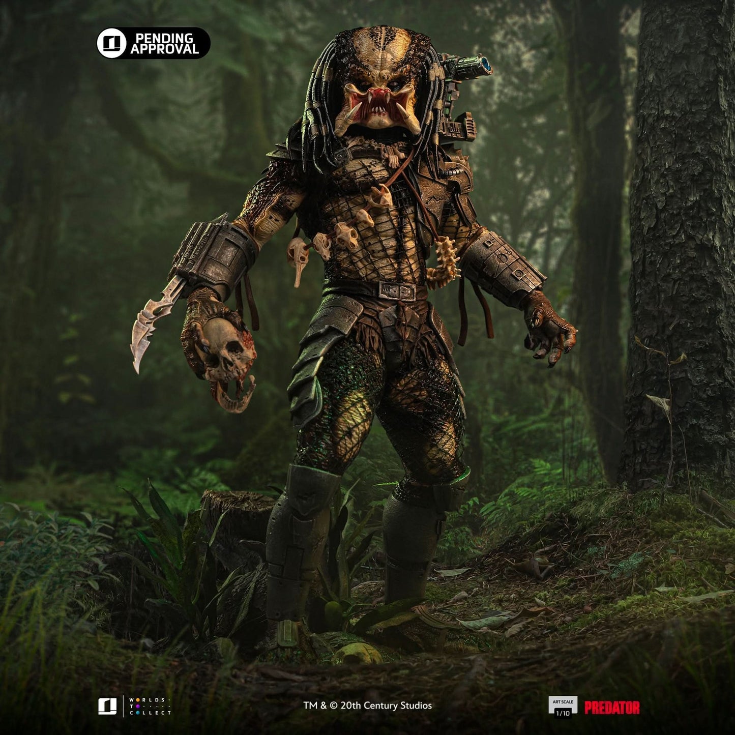 Jungle Hunter Statue - Predator - Art Scale 1/10