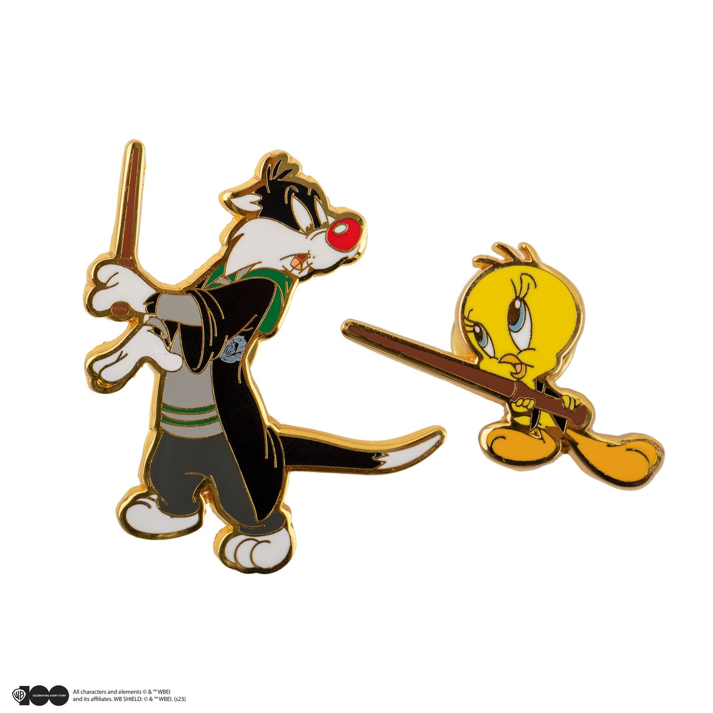 *Set de 2 Pin's Titi & Grosminet à Poudlard