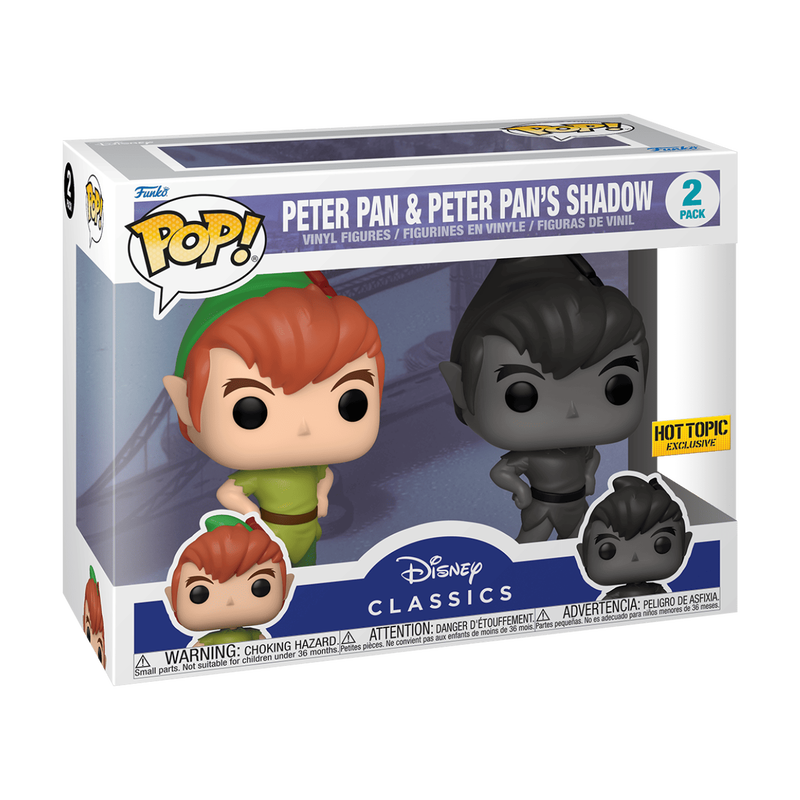 Peter Pan und Peter Pan Shadow 2er-Pack 
